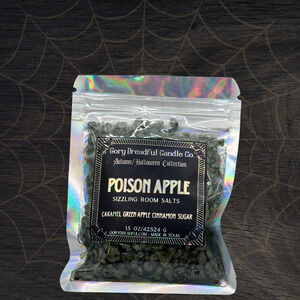 Poison Apple Sizzling Room Salt Crystal Potpourri: Caramel Green Apple - Mini